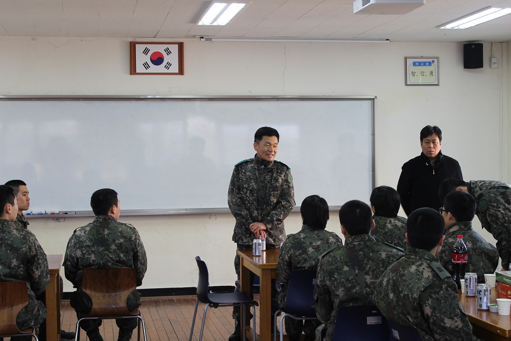 '15년 동계입영훈련 후보생 격려행사 썸네일 이미지