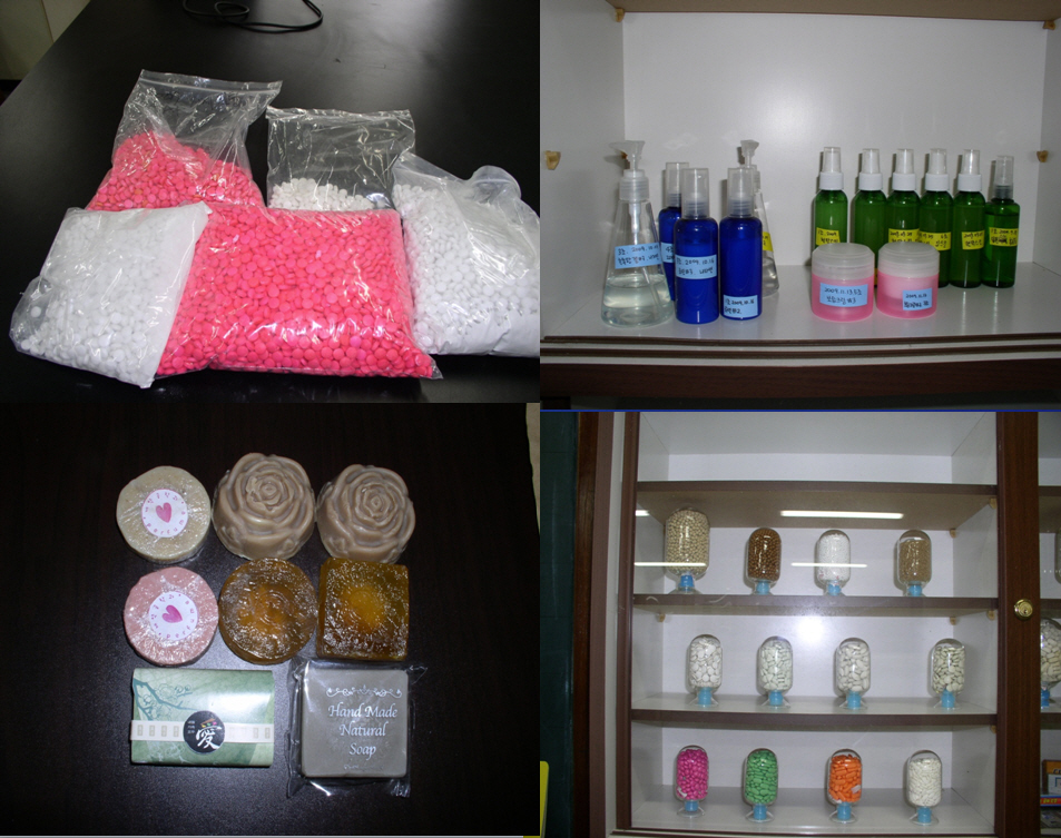 제약공학과에서 제조한 개발용 샘플과 시제품 썸네일 이미지