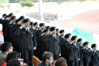 우석대 군사학과, 35사단장 및 대학 총장님께 단체 경례 썸네일 이미지