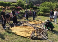 2016년 자치위원  격려행사 (학과장 시골집 텐트 설치) 썸네일 이미지