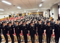 우석대학교 군사학과 제복착복식 및 승급식 썸네일 이미지