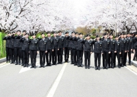 우석대학교 군사학과 교정 벚꽃사진 (육군 합격 후보생) 썸네일 이미지