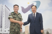 7공수특전여단장, 우석대학교 군사학과 방문(6.28) 썸네일 이미지