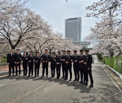 2024 군사학과 재학생, 캠퍼스 벚꽃 단체사진(2) 썸네일 이미지