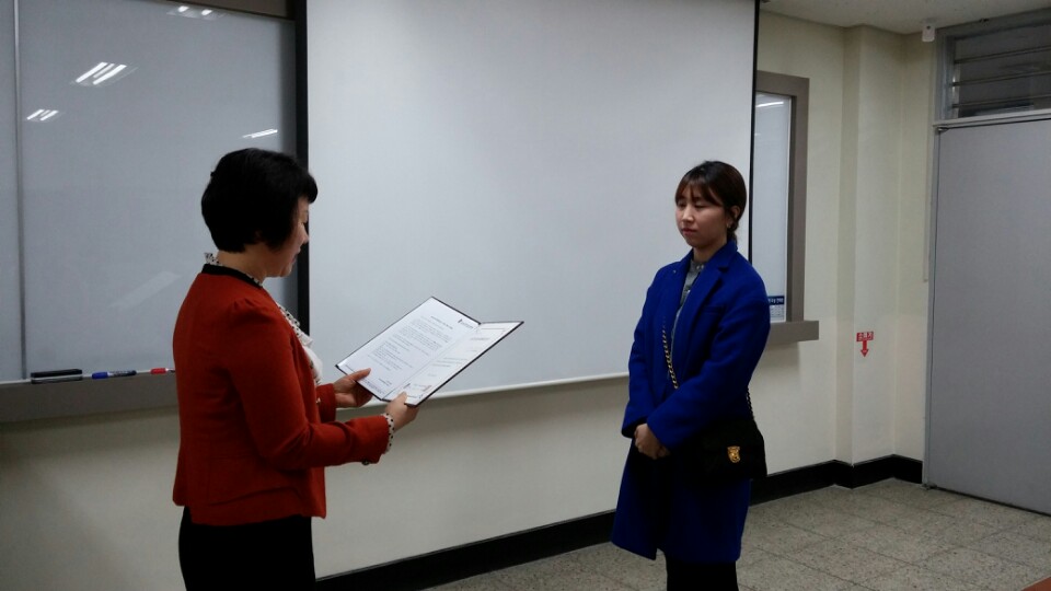 2015년도 우석대학교 간호학과 졸업식 - 상장수여식 썸네일 이미지