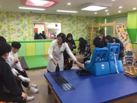 2018.10월 17일 전주온빛중학교 자유학기제 학과체험 썸네일 이미지